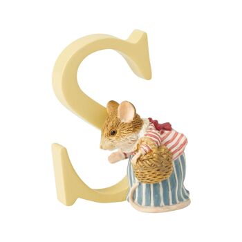 "S" - Lettre de l'alphabet décoratif Peter Rabbit par Beatrix Potter 2