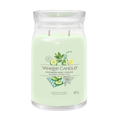 Cucumber Mint Cooler Signature Large Jar Yankee Candle