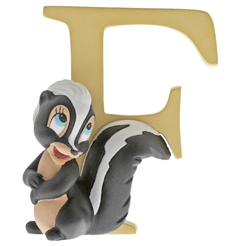 "F" - Flower Decorative Alphabet Letter by Enchanting Disney