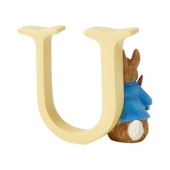 "U" - Lettre de l'alphabet décoratif Peter Rabbit par Beatrix Potter 2