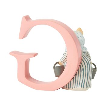 "G" - Lettre de l'alphabet décoratif Peter Rabbit par Beatrix Potter 2