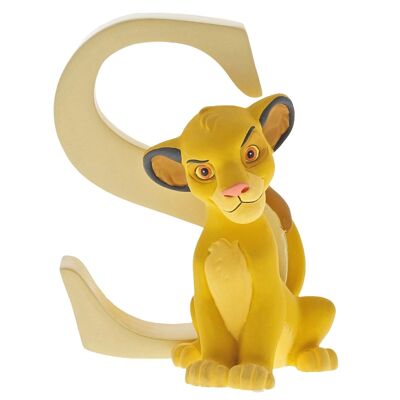 "S" - Simba Decorative Alphabet Letter by Enchanting Disney