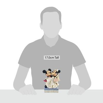 Félicitations - Figurine Mickey & Minnie Mouse - Disney Traditions par Jim Shore 3