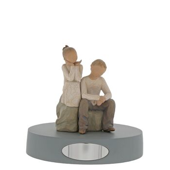 Figurine Frère et Sœur par Willow Tree 5