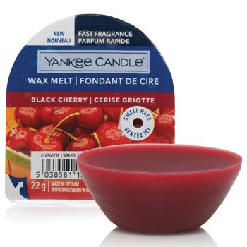 Black Cherry Signature Single Wax Melt Yankee Candle 1