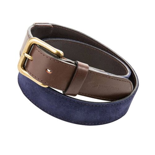 Gamuza Suede Polo Belt - Navy