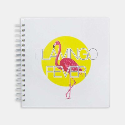 Notizbücher der Hipster-Serie – Symbole: Flamingo-Fieber