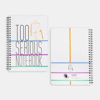Cuadernos Notebook: demasiado serios