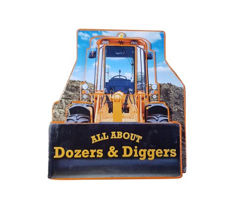 All About Diggers Board Book