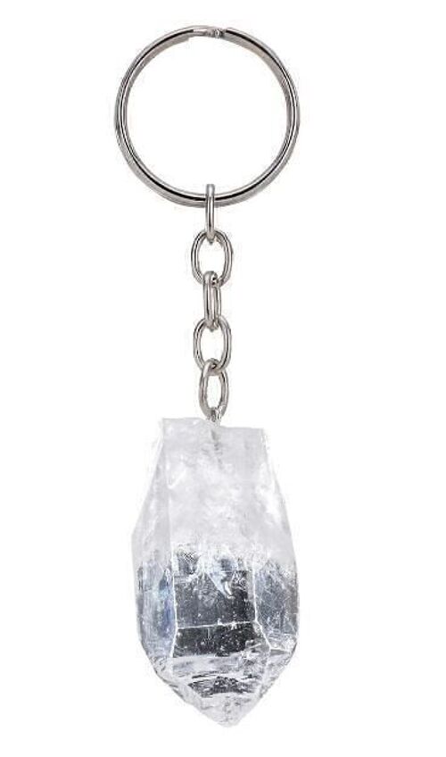 Crystal Point Keyring