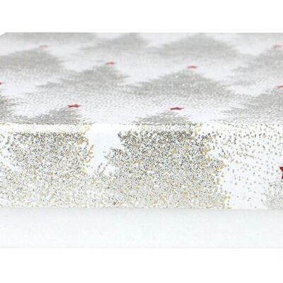 30.5 x 23 x 5cm Glitter Trees Handmade Cotton Paper Gift Box