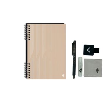 Carnet réutilisable format A5 - Bureau - Kit accessoires inclus 8