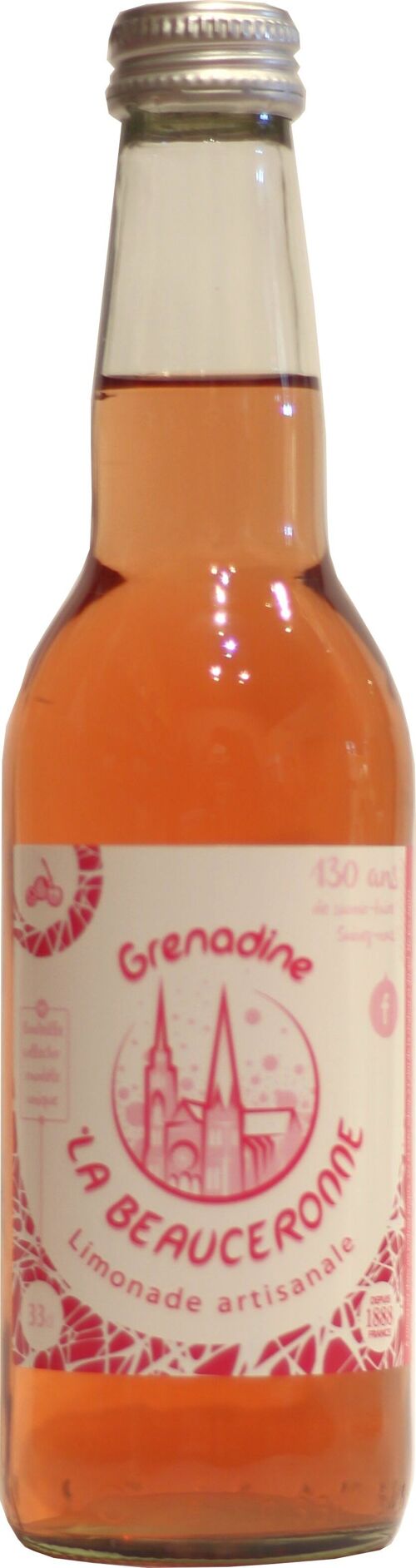 Limonade La Beauceronne grenadine à l'ancienne 33cl