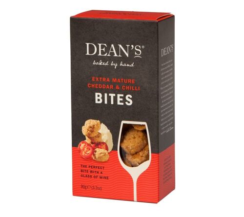 Extra Mature Cheddar & Chilli Bites von Dean's