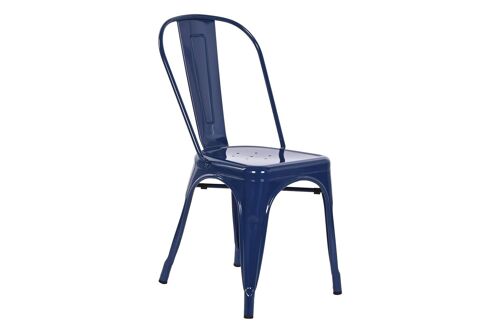 SILLA METAL 45X48X86 APILABLE AZUL MB207882