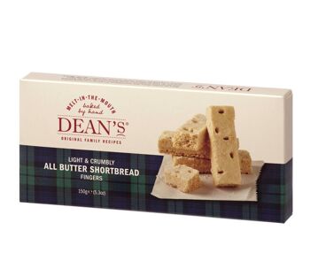 Doigts sablés au beurre de Dean's