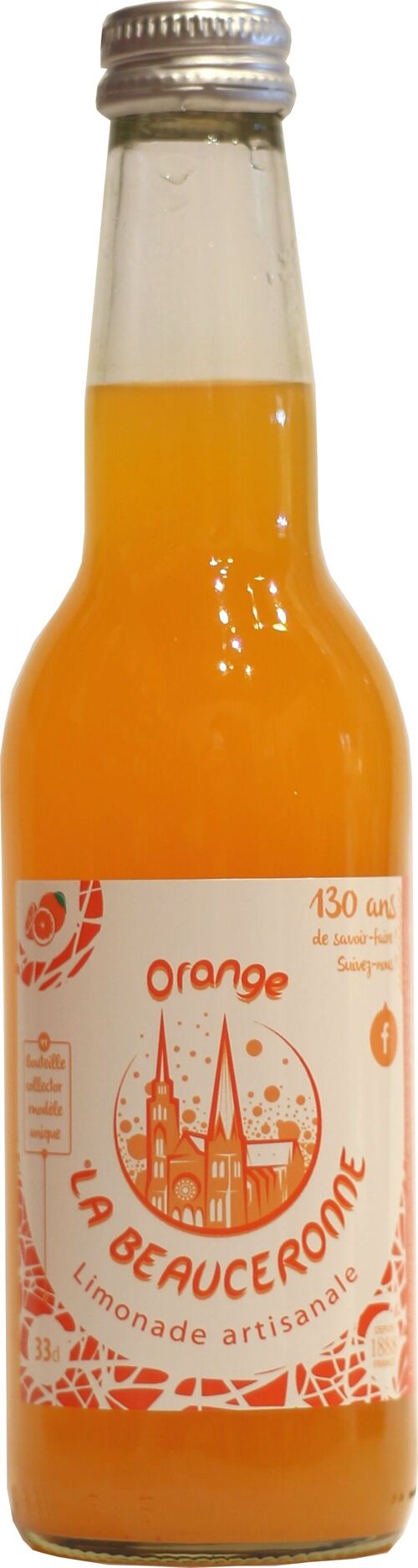Limonade La Beauceronne orange 33cl