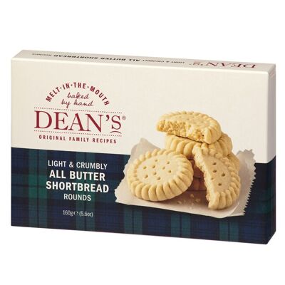 All Butter Shortbread Rounds from Dean's