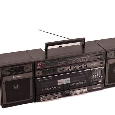 Panasonic Vintage 80er Bluetooth Boombox