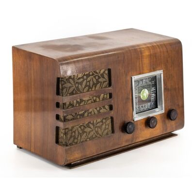 Vintage 40'S Handcrafted Bluetooth Radio