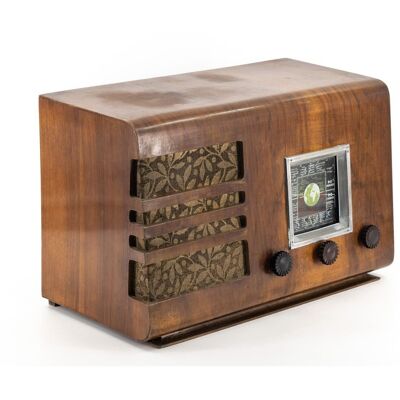 Handgefertigtes Bluetooth-Radio aus den 40er Jahren