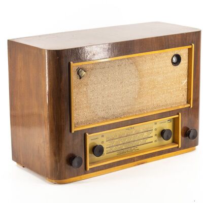 Vintage 50'S Handcrafted Bluetooth Radio