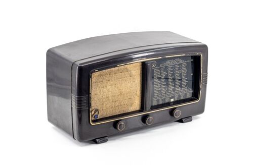 Radio  Bluetooth Point Bleu Vintage 40’S