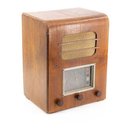 Vintage 30'S Handcrafted Bluetooth Radio