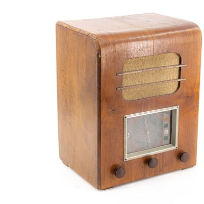Vintage 30'S Handcrafted Bluetooth Radio