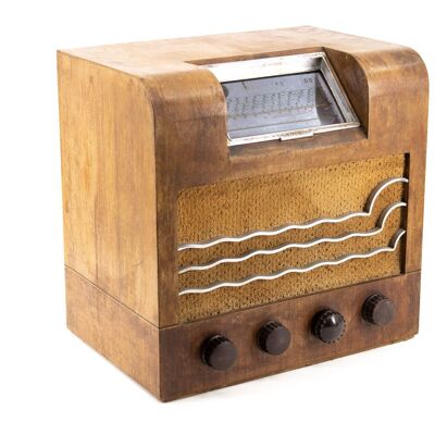 Handgefertigtes Bluetooth-Radio aus den 30er Jahren