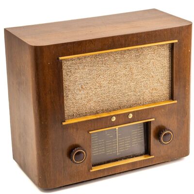 Vintage 40'S Handcrafted Bluetooth Radio