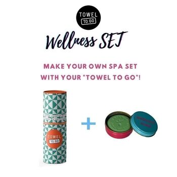 Wellness Spa Set / Coffret Cadeau - Savon avec Boîte en Métal, Paquet de 10, Huile d'Olive, Vert 1