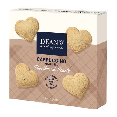 Cappuccino Shortbread Hearts von Dean's