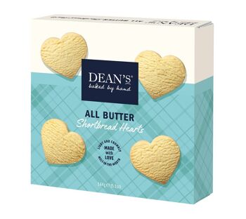 Tous les cœurs sablés au beurre de Dean's