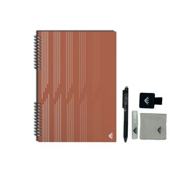 Cahier réutilisable format A4 - Bureau- Kit accessoires inclus 1
