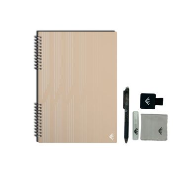 Cahier réutilisable format A4 - Bureau- Kit accessoires inclus 2