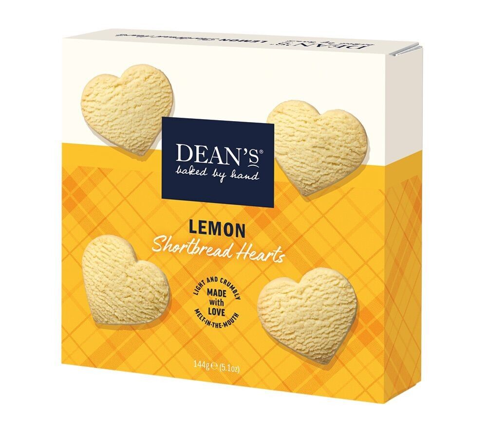 Cœurs sablés au citron de Dean's