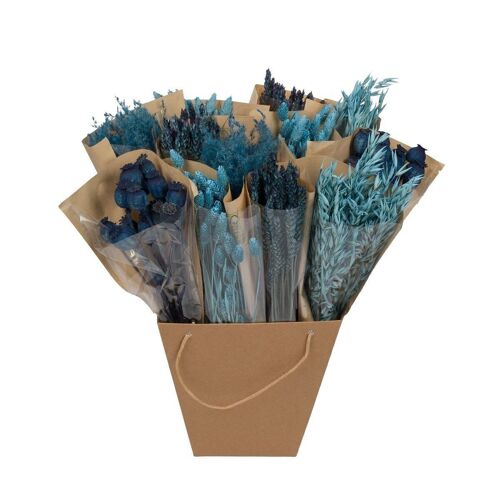 Dried Flowers Mono mix - Blue