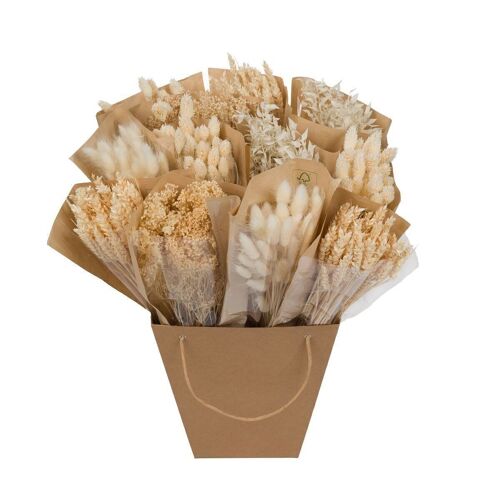 Dried Flowers Mono mix - White