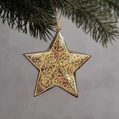 Mini estrella de obsidiana