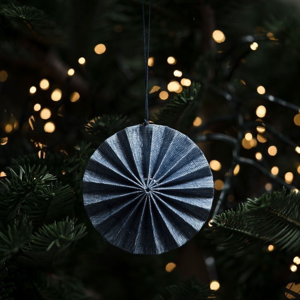 Decorazione da appendere in carta Skye Navy