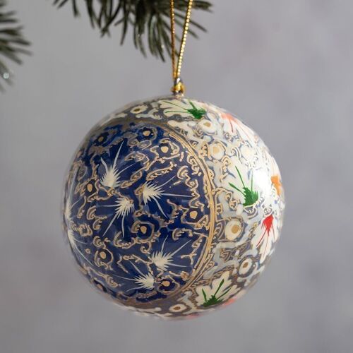 2" Starburst Floral Bauble