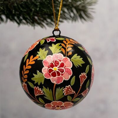 2" Indian 18 Floral Bauble