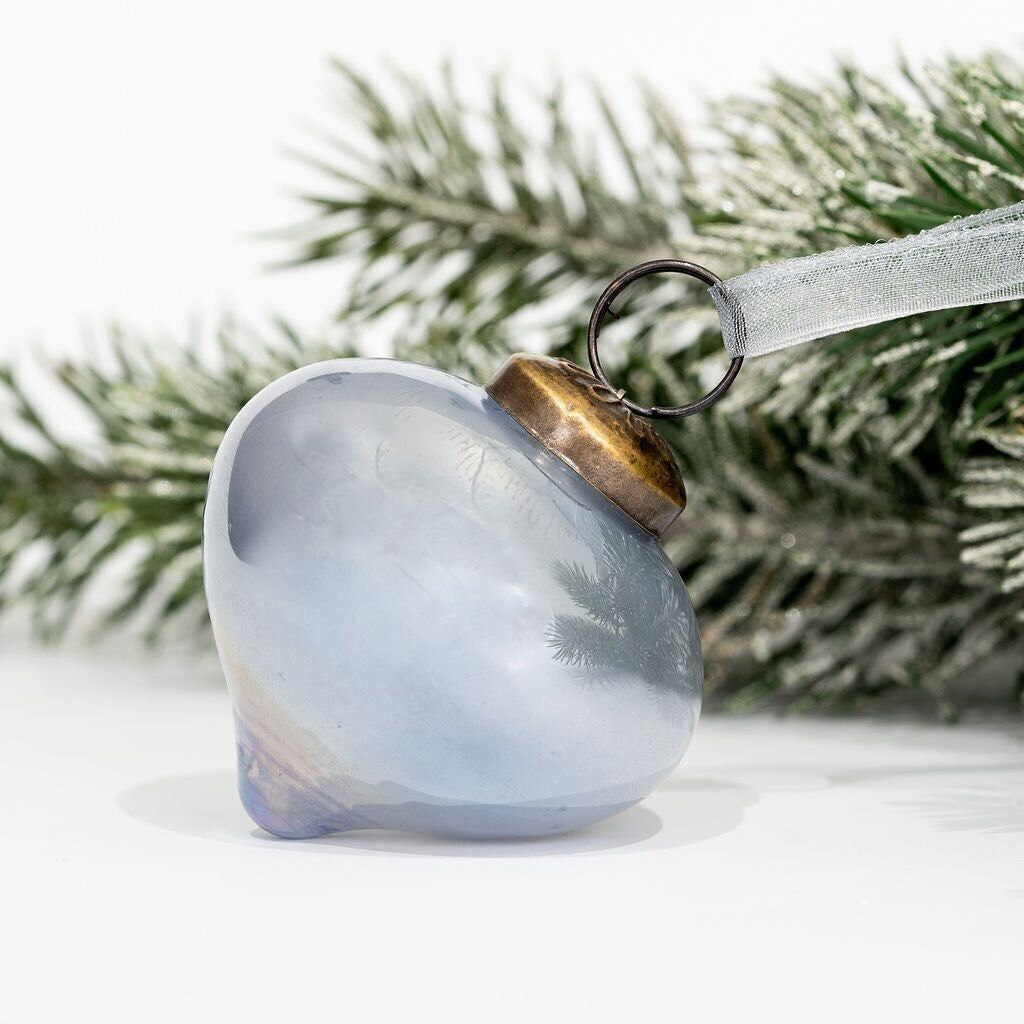 Lanterna in vetro fumo lucido da 2 pollici