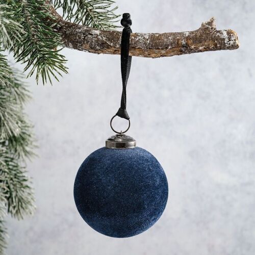 3" Old Navy Velvet Bauble