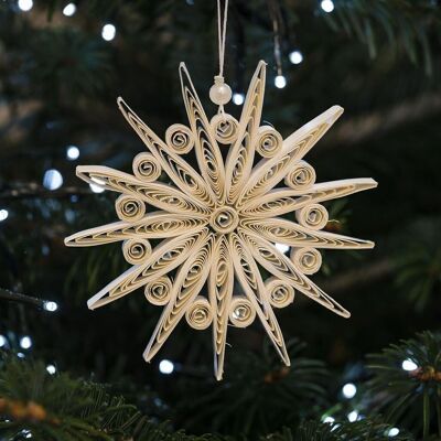 Quilled Cepheus Hanging Christmas Tree Ornament