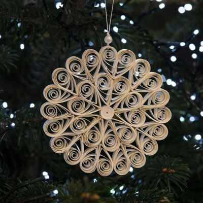 Decorazione per albero di Natale Quilled Ariete