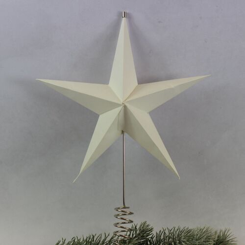 Dancer White Christmas Tree Topper