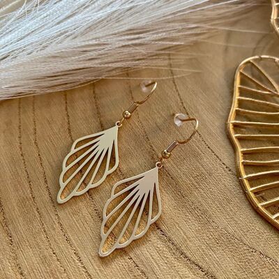 Boucles d'oreilles PLUME