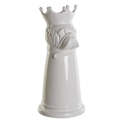 UMBRELLA STAND DOLOMITE 24X24X54 WHITE DOG MB207470